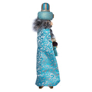 Kurt Adler 18-Inch Hollywood Turquoise King Nutcracker
