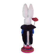 Kurt Adler 18-Inch Hollywood White Rabbit Nutcracker