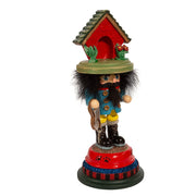 Kurt Adler 14-Inch Hollywood Dog House Hat Nutcracker