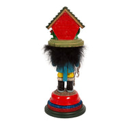 Kurt Adler 14-Inch Hollywood Dog House Hat Nutcracker