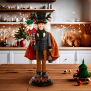 Kurt Adler 17-Inch Bob Cratchit and Tiny Tim Nutcracker
