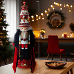 Kurt Adler 18.8-Inch Hollywood Nutcrackers King of Hearts with Cape Nutcracker