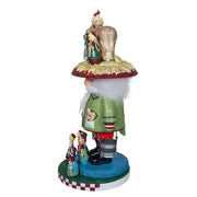 Kurt Adler 16.5-Inch Hollywood Nutcrackers 8 Maids A Milking Nutcracker