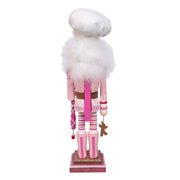 Kurt Adler 16-Inch Hollywood Nutcrackers Pink Gingerbread Baker Nutcracker