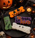 Load image into Gallery viewer, Halloween Peanut Butter Dog Cookies
