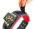 Load image into Gallery viewer, The unique "General" leather dog collar for big dogs
