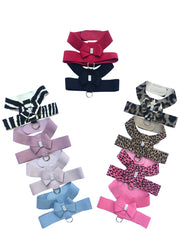 Hollywood Bow Dog Harness, Black 