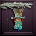 Kurt Adler 6-Inch Resin Hollywood Hats Hatter Ornament