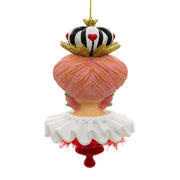 Kurt Adler 6.25-Inch Hollywood Hats Queen of Hearts Ornament