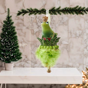 Kurt Adler 6.25-Inch Holly Hats Frog Prince Ornament