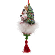 Kurt Adler 8-Inch Holly Hats Clara Ornament