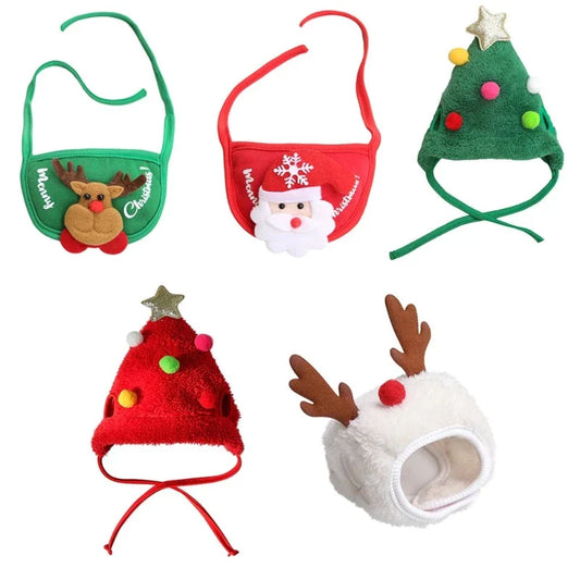 Christmas Dog Hats and Bibs - Southlake Paws