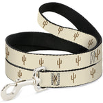 Dog Leash - Cacti2 Tans