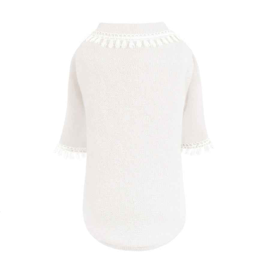 Heavenly Kiss Dog Sweater Cotton Handmade Handmade in the USA Sweaters - Designer Dog Harness from Southlake Paws