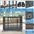 Load image into Gallery viewer, 37" Stackable Heavy Duty Dog Kennel 371D04
