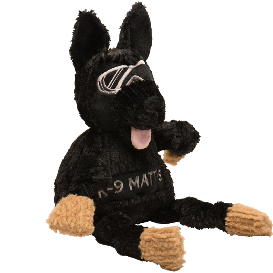 HuggleCause™, Project K-9 Hero, K-9 Mattis Knottie® Plush Dog Toy, Large - image 2