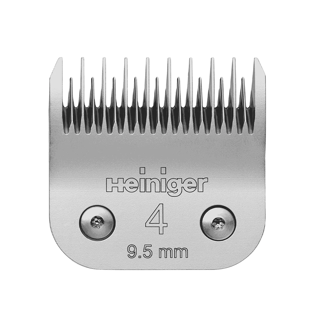 Heiniger #4 Skip Tooth Clipper Blade 9.5 mm