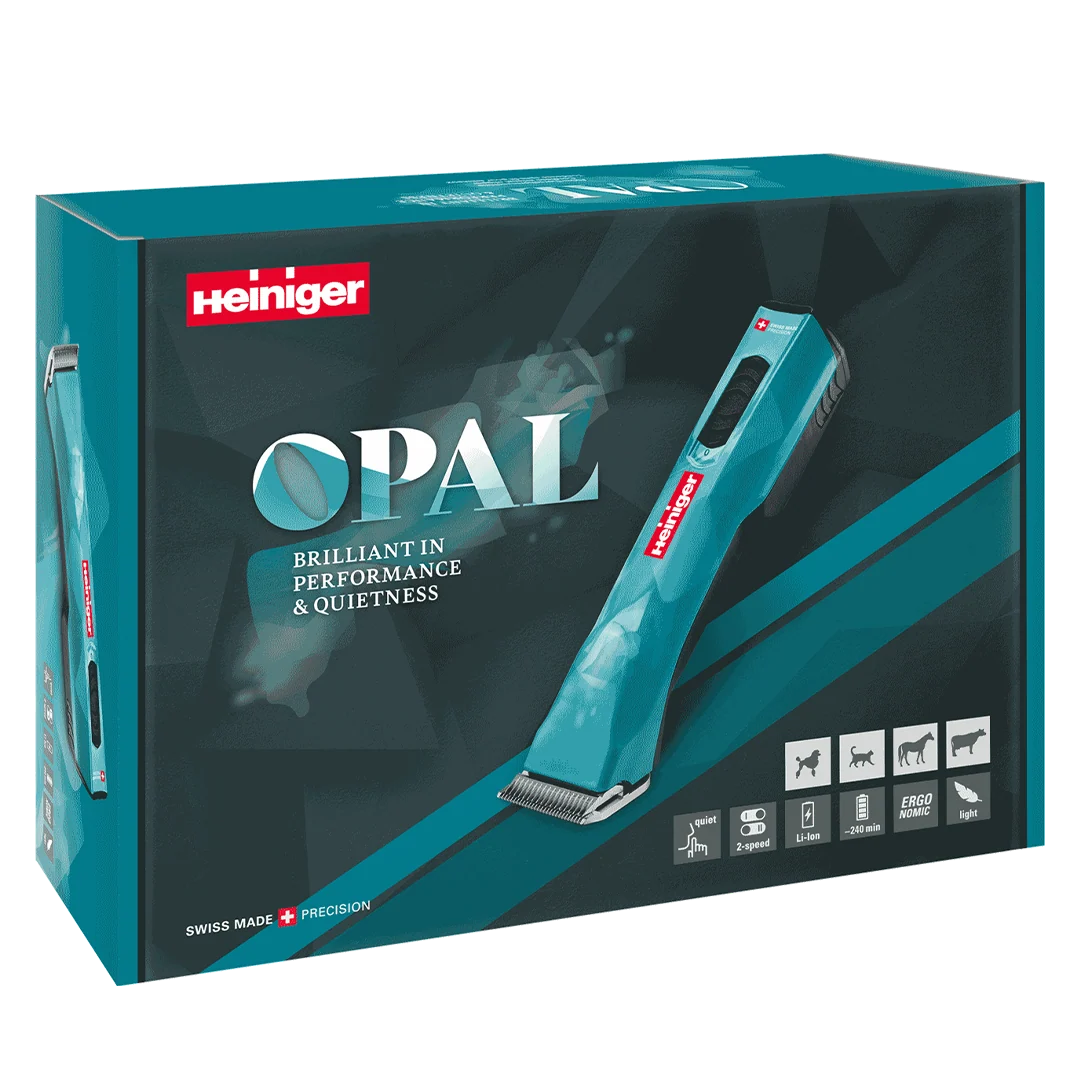 Pet Opal Cordless Clipper with 2 Batteries by Heiniger