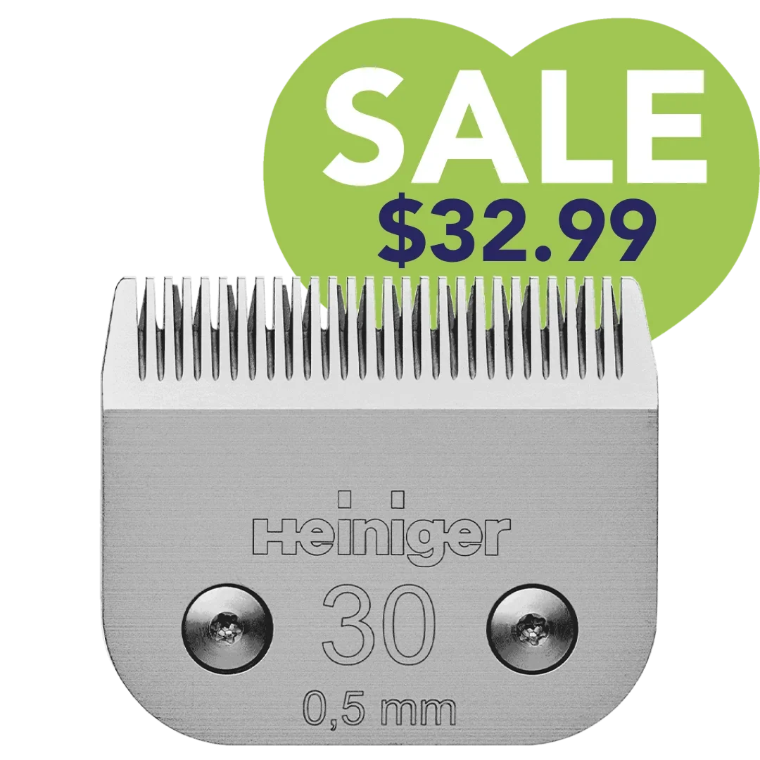 Pet #30 Clipper Blade 0.5 mm by Heiniger