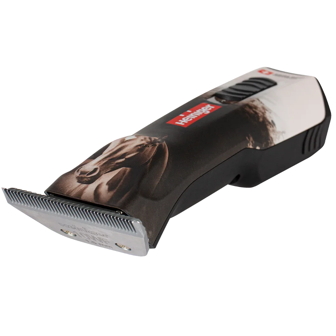 Pet Opal Horse Design Cordless Clipper with Two Batteries by Heiniger