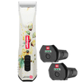Load image into Gallery viewer, Pet Opal White Floral Cordless Clipper with 2 Batteries by Heiniger
