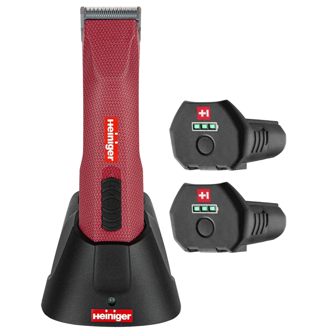 Opal Xtend Vet Edition Cordless Clipper with 40 blade and 2 Batteries with Free Grip by Heiniger