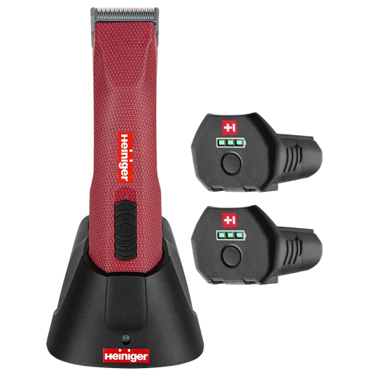 Opal Xtend Vet Edition Cordless Clipper with 40 blade and 2 Batteries with Free Grip by Heiniger