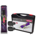 Load image into Gallery viewer, Pet Purple Saphir Cordless Clipper with Two Batteries In a Case by Heiniger
