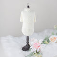 Load image into Gallery viewer, Dainty Bow Dog Tee Cotton Handmade Tees - Designer Dog Clothes from Southlake Paws
