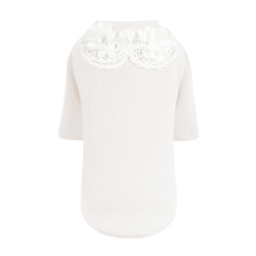 Sweet Magnolia Dog Sweater Handmade Handmade in the USA Sweaters - Designer Dog Clothes from Southlake Paws