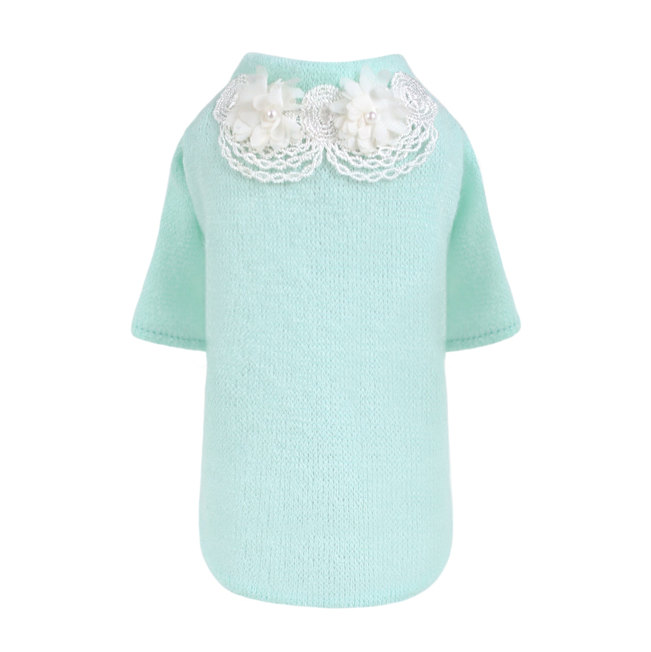 Sweet Magnolia Dog Sweater Handmade Handmade in the USA Sweaters - Designer Dog Clothes from Southlake Paws