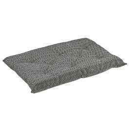 Bowsers Herringbone Tufted Dog Crate Cushion - Washable Crate and Lounge Comfort