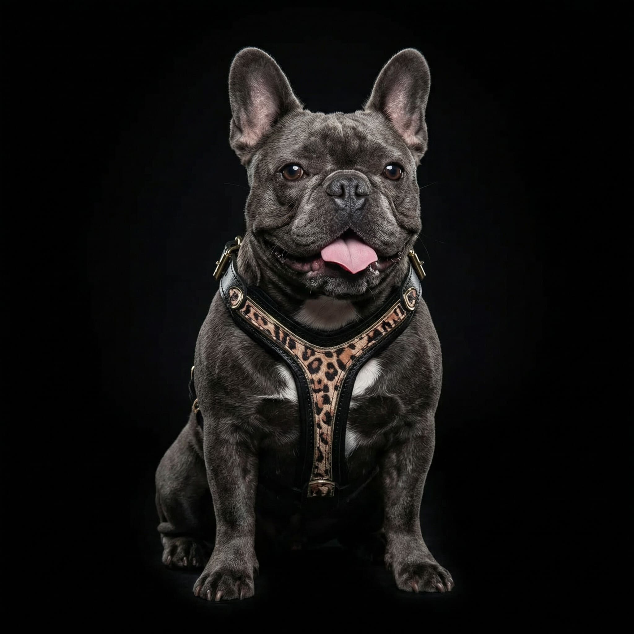 The Leopard Harness Small to Medium Size