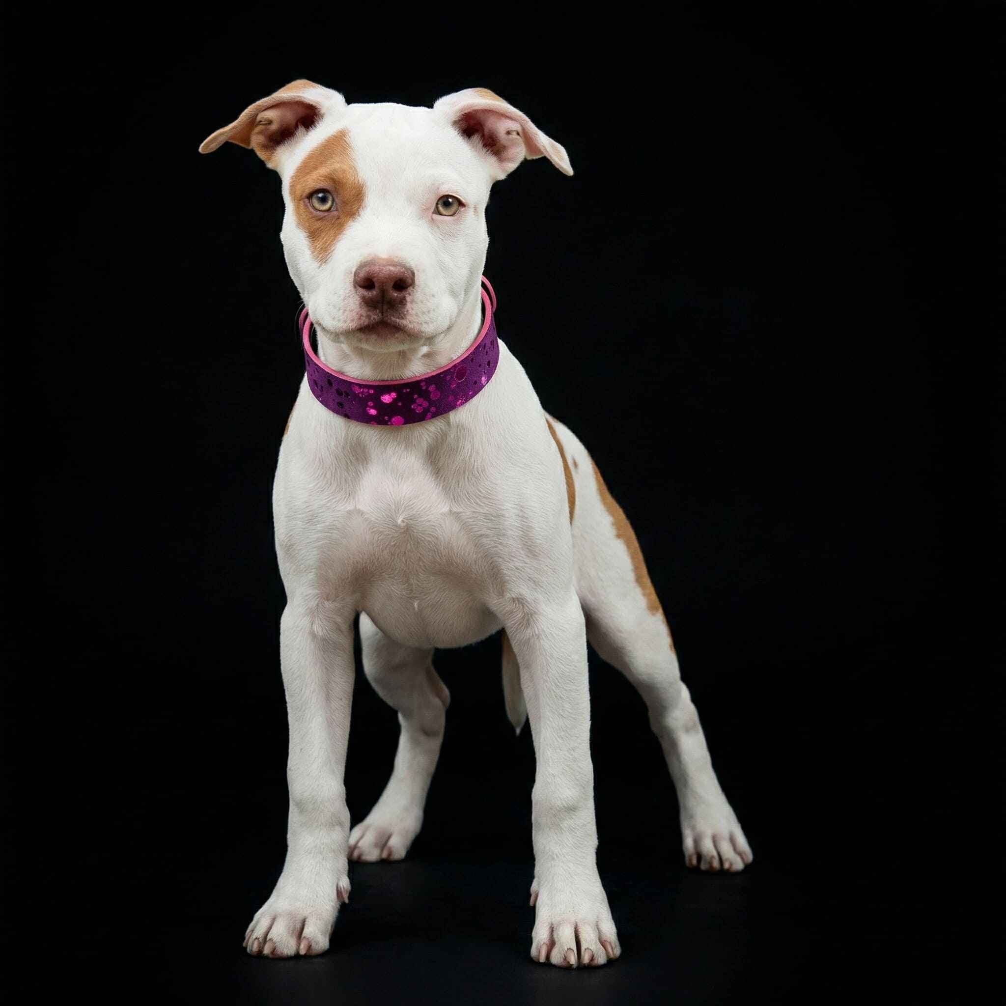 The "Viola Drops" puppy collar