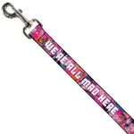 Dog Leash - Transparent Cheshire Cat Poses WE'RE ALL MAD HERE