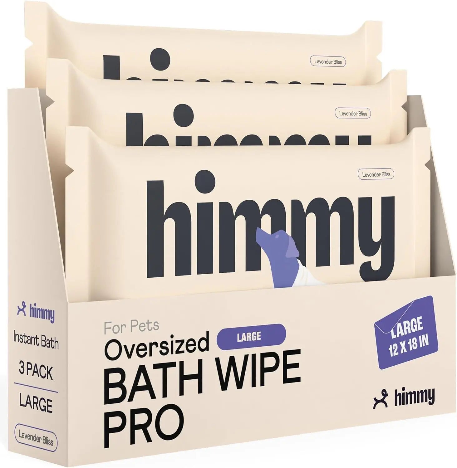 Himmy™ Large Pet Wipes for Dogs and Cats