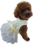 Load image into Gallery viewer, Hollywood Hologram Tutu, Ivory Sequins
