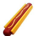 Load image into Gallery viewer, Hot Dog Nylon Dog Toy for Aggressive Chewers | USA Made | SodaPup
