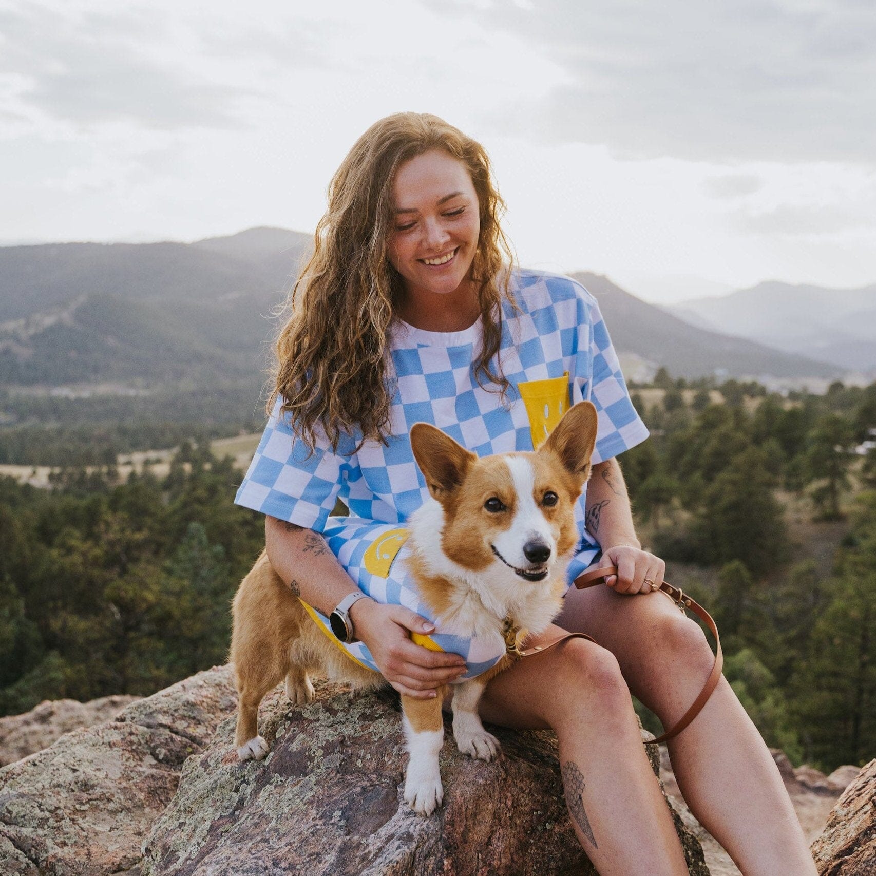 Human Oversized Cotton Smiley Tee 