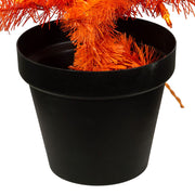 Kurt Adler 3 Foot Pre Lit Orange Potted Tree