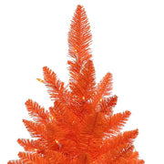 Kurt Adler 3-Foot Battery-Operated Pre-Lit Halloween Orange Potted Tree With Orange LED Lights
