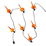 Kurt Adler UL 7-Light LED Pumpkin Streaming String Light Set