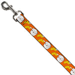 Dog Leash - Take Out/Fortune Cookies Orange