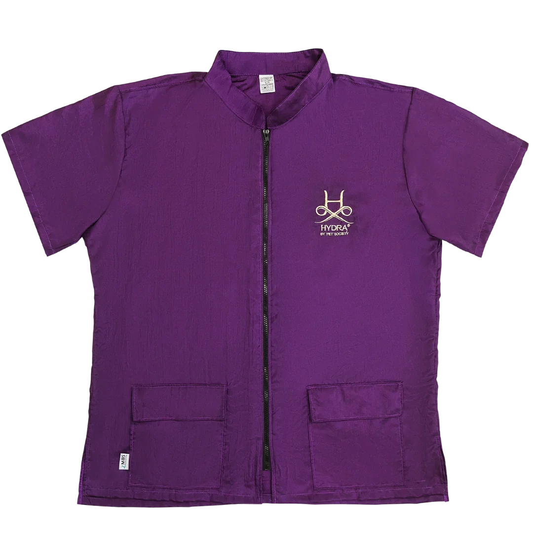 Purple Unisex Smock by Hydra