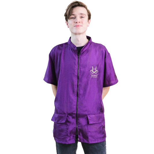Purple Unisex Smock by Hydra