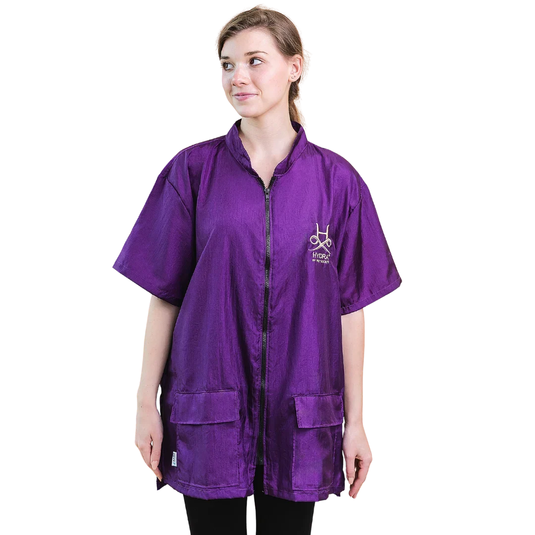 Purple Unisex Smock by Hydra