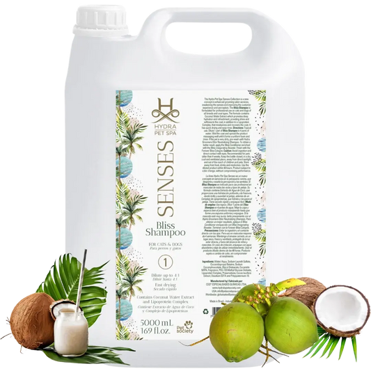 Pet Senses Bliss Shampoo 1.3 Gallon by Hydra