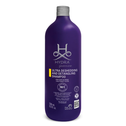 Ultra Deshedding and Detangling Shampoo 33.8oz by Hydra