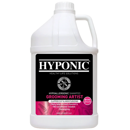 Grooming Artist Shampoo for dogs Clipper Cut & Moisturizing 3.8L by Hyponic