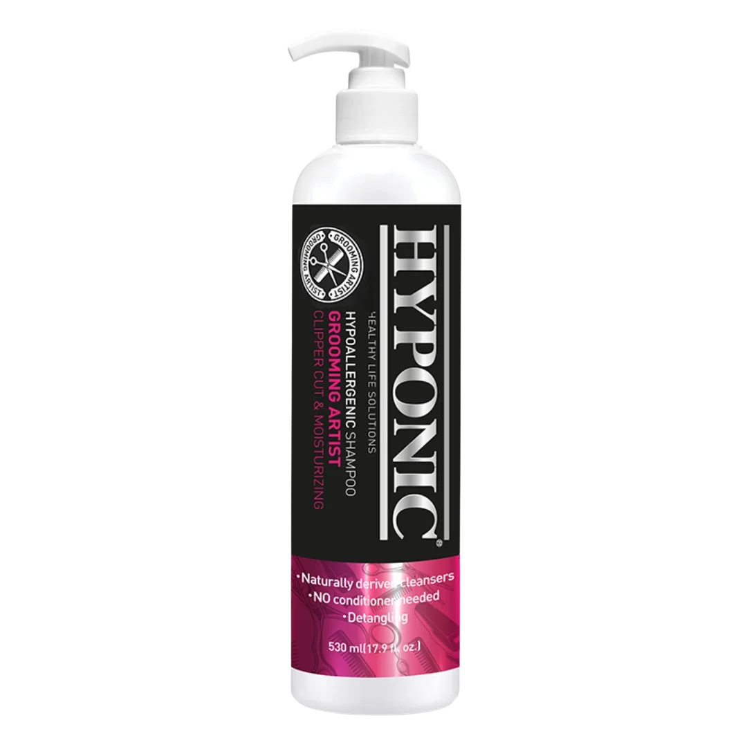 Grooming Artist Shampoo for dogs Clipper Cut & Moisturizing 530ml by Hyponic